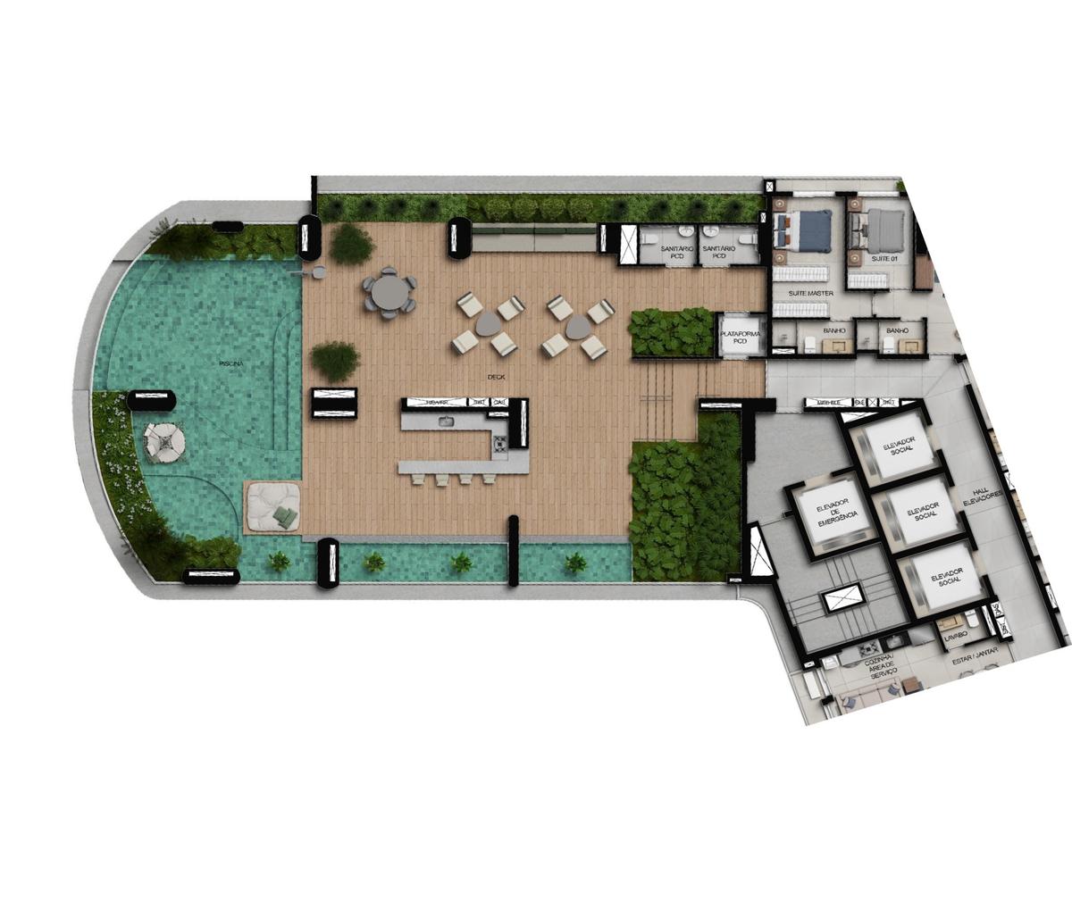 Pavimento sky pool