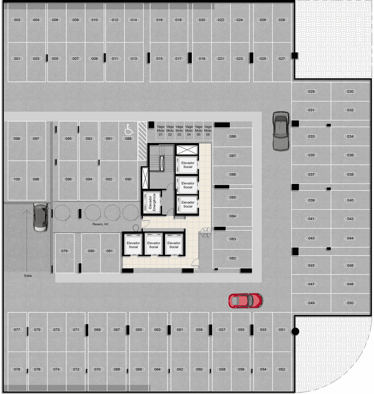 Pavimento subsolo 2
