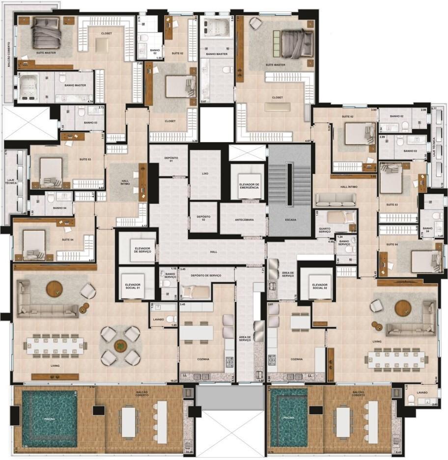 Pavimento penthouse 2