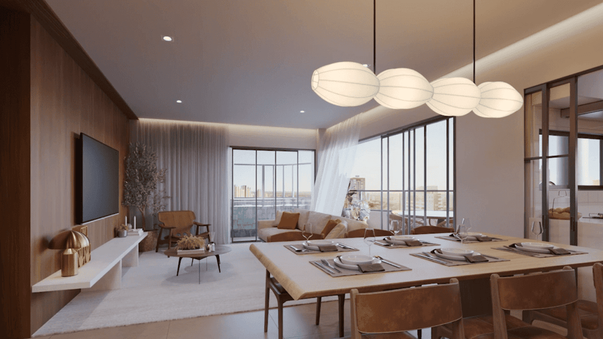 Sala Apto 181m²
