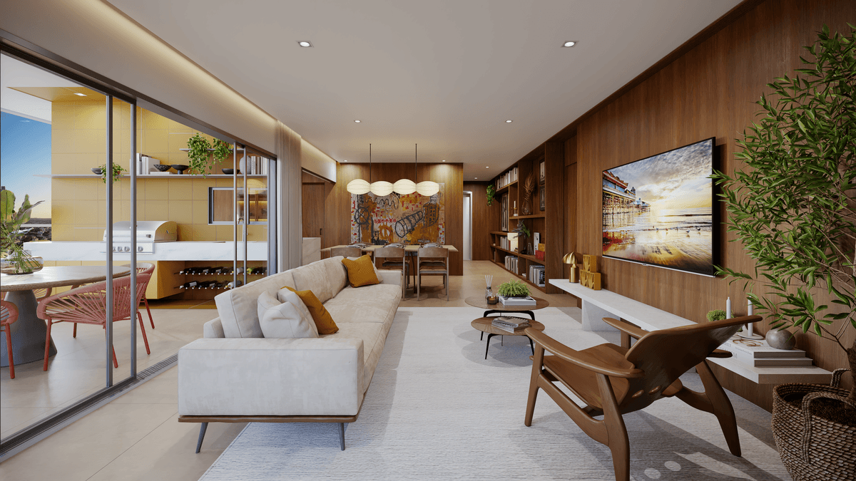 Sala Apto 181m²