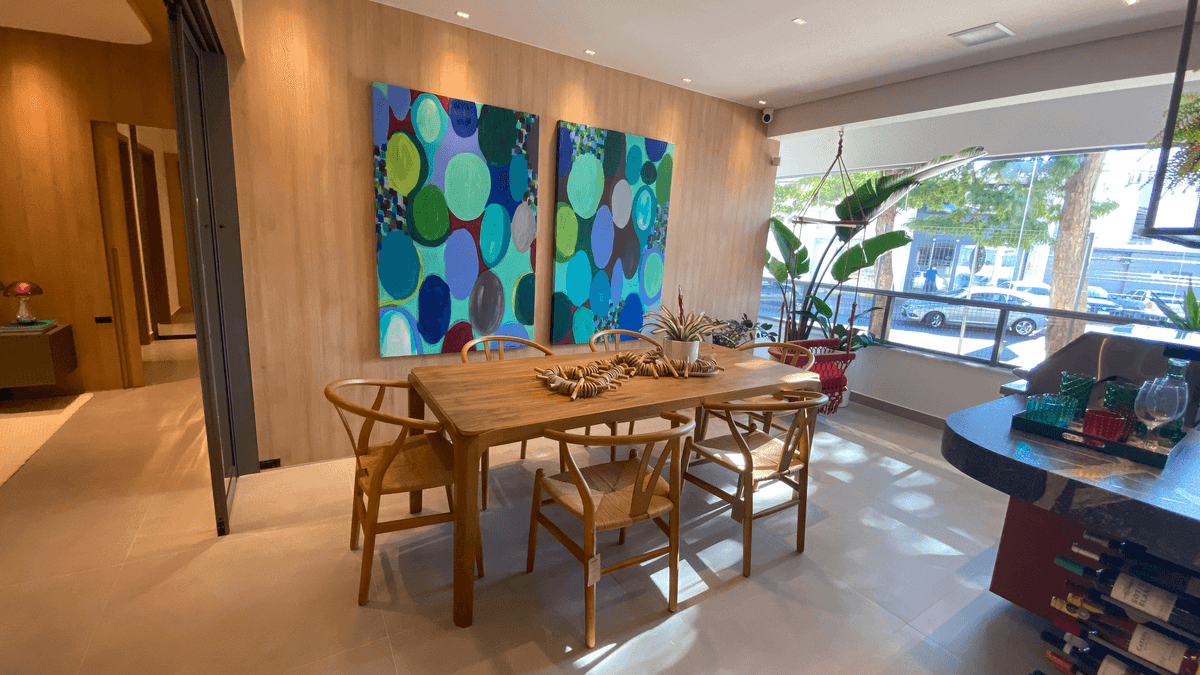 Decorado - Varanda Apto 116m²