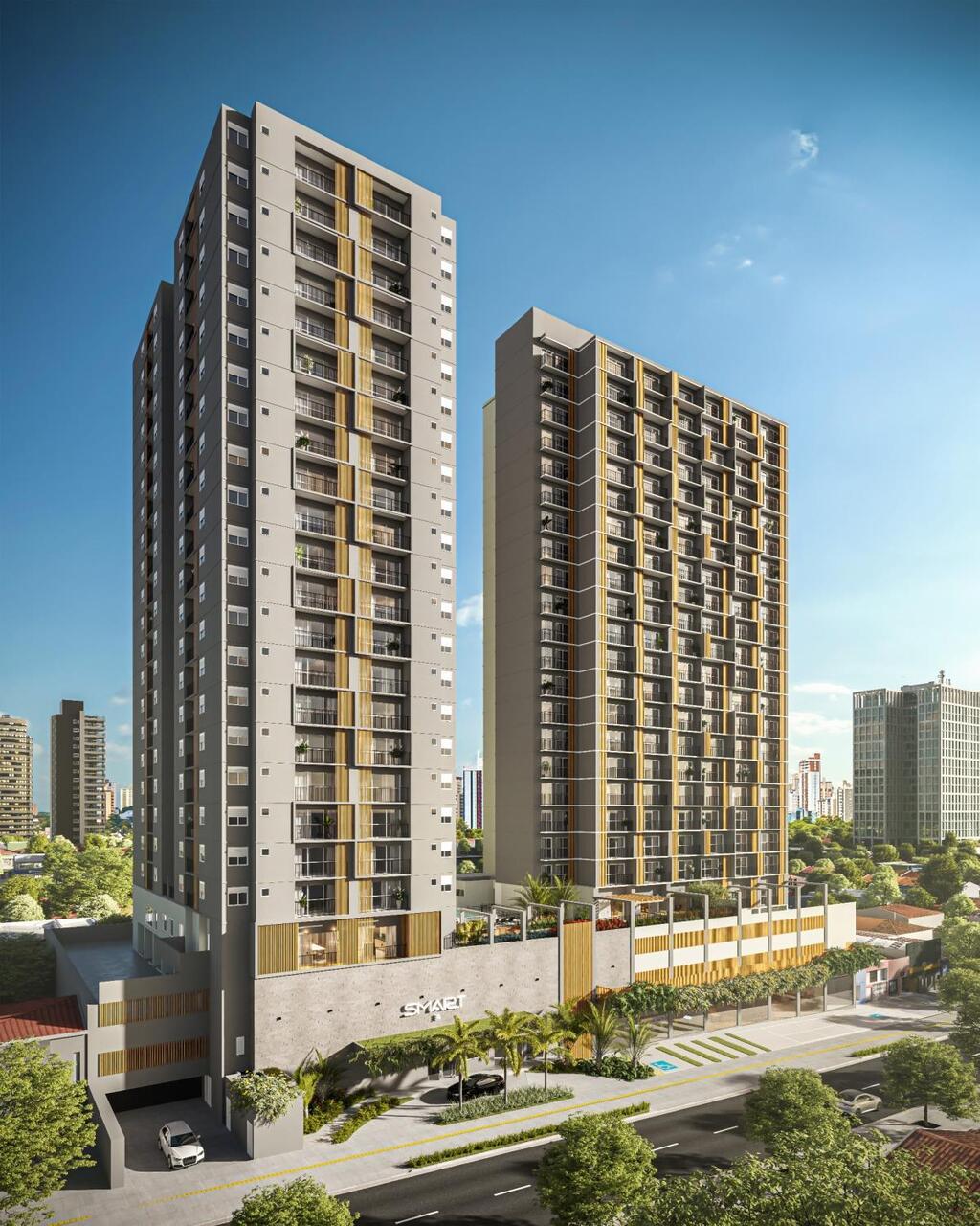 Smart 36 – fachada do empreendimento