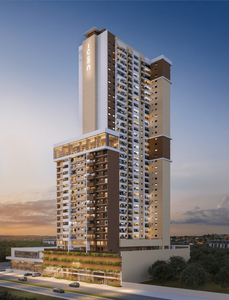 Icoon Home Resort - Residencial – fachada do empreendimento